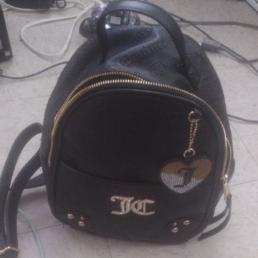 Juicy Couture Black Backpack